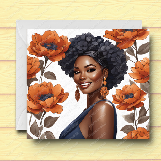 Black Woman I Card